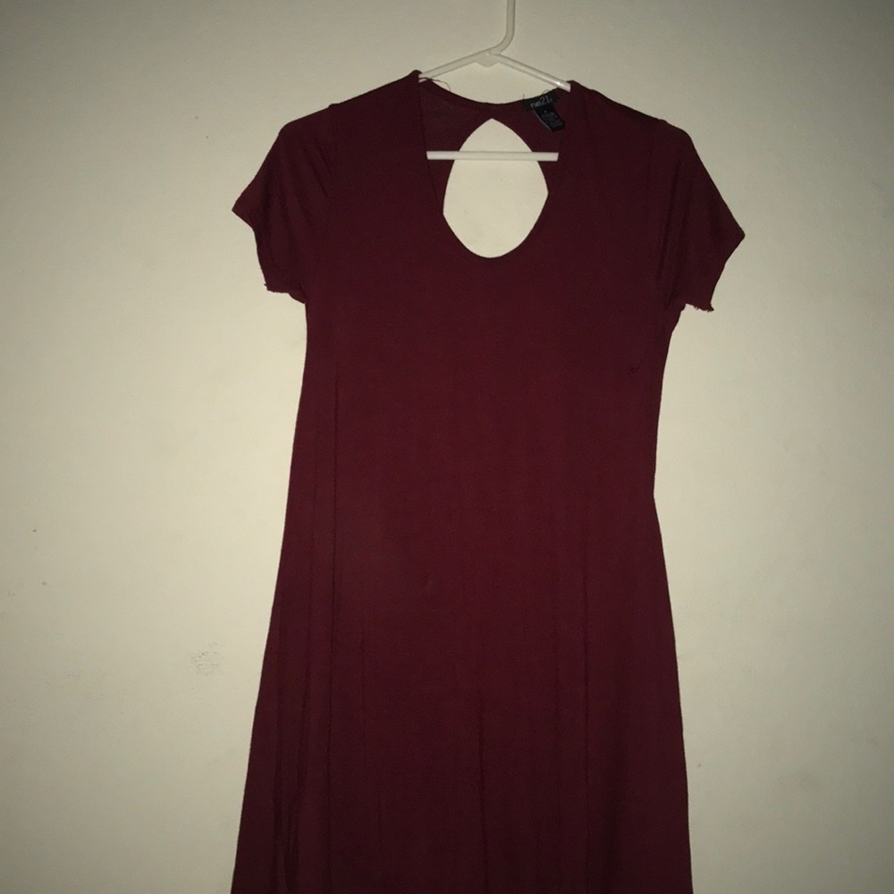 Rue21 Maroon T-Shirt Dress